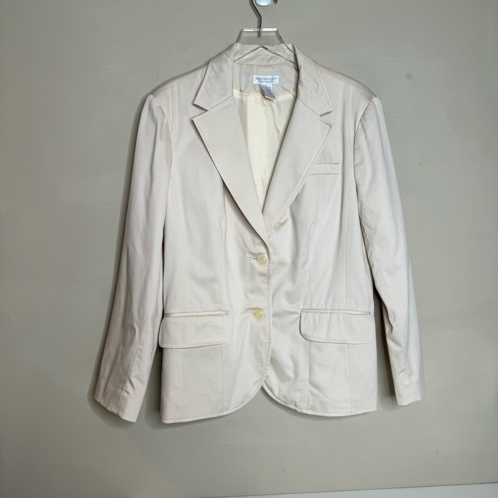 Worthington Stretch khaki blazer